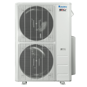 2-Zone Klimaire 20.8 SEER2 Multi Split Ceiling Cassette Ducted Air Conditioner Heat Pump System 18+24 11