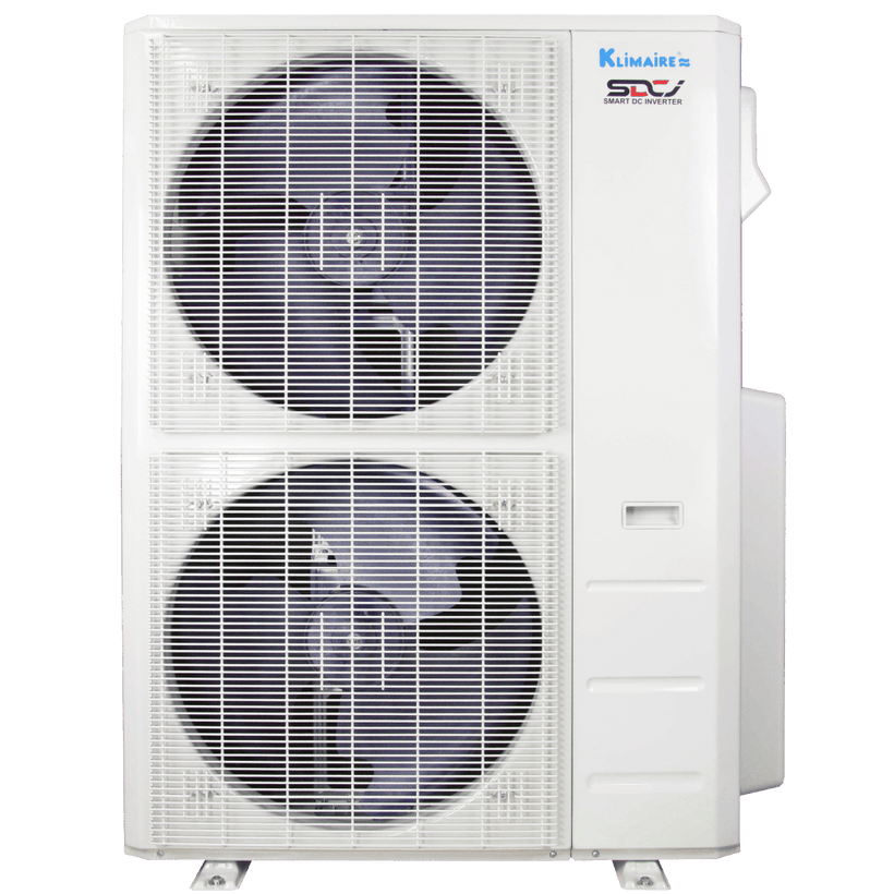 Klimaire 46,000 BTU 3-Zone Regular Heat Ceiling Cassette Mini Split Heat Pump | 21.2 SEER2 | 12k + 12k + 18k | R454B | KMIR
