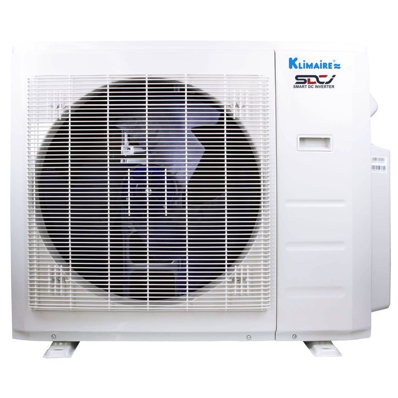 Klimaire 26,000 BTU 4-Zone Regular Heat Wall Mounted Mini Split Heat Pump | 23 SEER2 | 9k + 9k + 9k + 9k  | R454B | KMIR