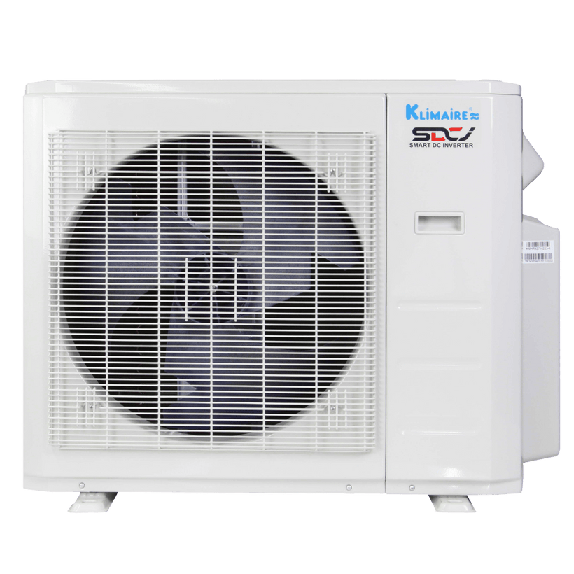 Klimaire 27,000 BTU 3-Zone Regular  Heat Ducted Recessed Mini Split Heat Pump | 21 SEER2 | 9k + 9k + 12k | R454B | KMIR