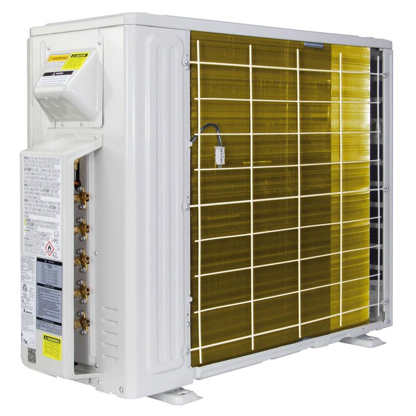 Klimaire 35,000 BTU 5-Zone Regular Heat Wall Mounted Mini Split Heat Pump | 23.1 SEER2 | 9k + 9k + 9k + 9k  +12k  | R454B | KMIR