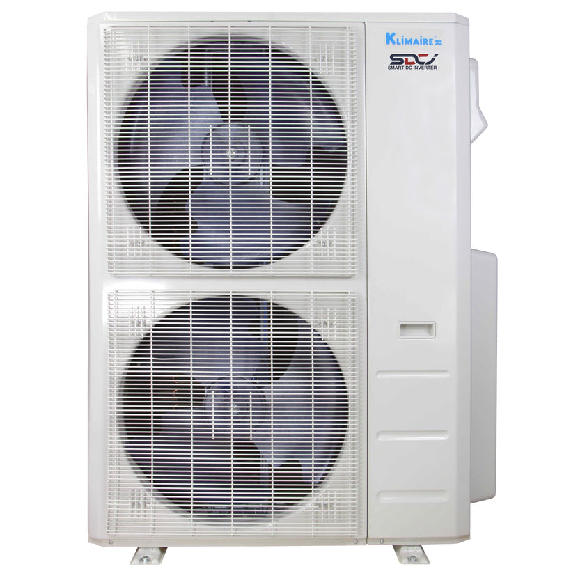 Klimaire 60,000 BTU 6-Zone Wall Mounted Mini Split Heat Pump | 19.2 SEER2 | 6k + 6k + 6k + 6k +9k + 9k | R454B