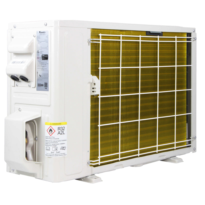 Klimaire 18,000 Btu 17 SEER2 Wall Mounted Single Zone Ductless Mini-Split Heat Pump Air conditioner with 16 Ft. Kit | 230V | R32