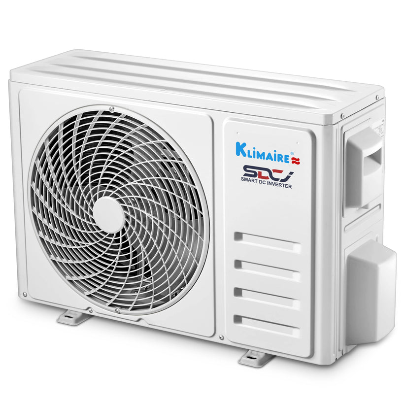 Klimaire 12,000 Btu 17 SEER2 Wall Mounted Single Zone Ductless Mini-Split Heat Pump Air conditioner with 16 Ft. Kit | 230V | R32