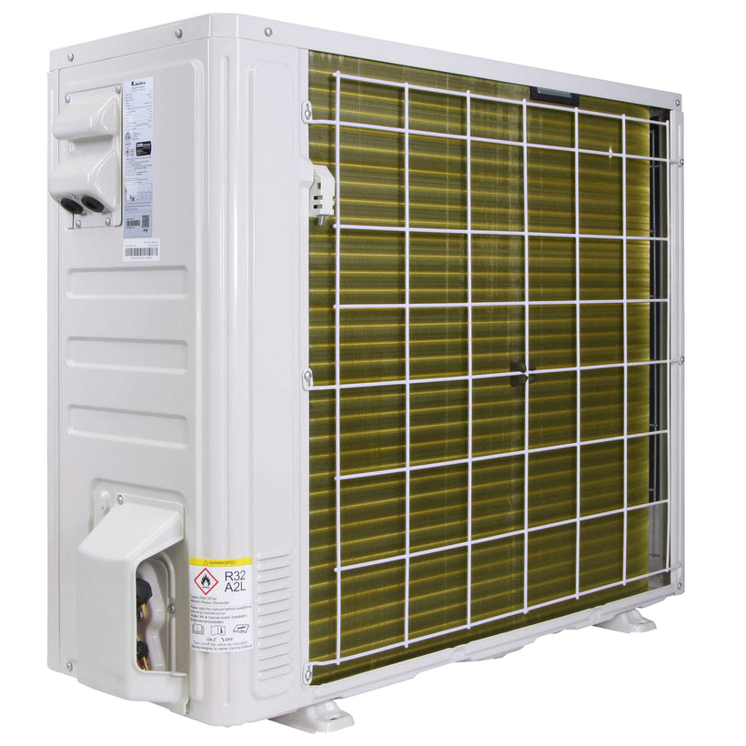 Klimaire 24,000 Btu 17 SEER2 Wall Mounted Single Zone Ductless Mini-Split Heat Pump Air conditioner with 16 Ft. Kit | 230V | R32