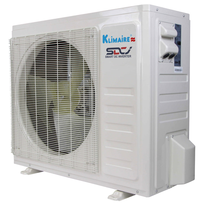 Klimaire 24,000 Btu 17 SEER2 Wall Mounted Single Zone Ductless Mini-Split Heat Pump Air conditioner with 16 Ft. Kit | 230V | R32