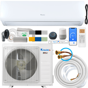 Klimaire 36,000 Btu 19 SEER2 Single Zone Quick Connect Mini-Split Wall Mount | 230V | KOIQ-KIWQ