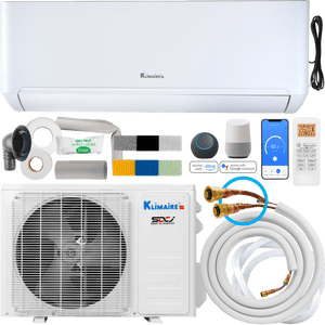 Klimaire 12,000 Btu 23 SEER2 Single Zone Quick Connect Mini-Split Wall Mount | 115V | KOIQ-KIWQ