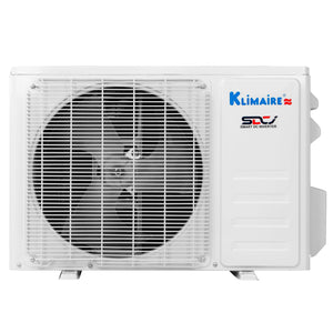 Klimaire DIY 12,000 BTU 20 SEER2 Ductless Mini Split Heat Pump Air Conditioner with 25 ft Pre-charged Installation Kit & Wi-Fi - 230V KOIQ12H2-4 + KIWQ12H2-4T + IKT1438Q25 12