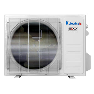 Klimaire DIY 18,000 BTU 19 SEER2 Ductless Mini Split Heat Pump Air Conditioner with 25 ft Pre-charged Installation Kit & Wi-Fi - 230V 14