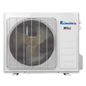 Klimaire DIY 24,000 BTU 19 SEER2 Ductless Mini Split Heat Pump Air Conditioner 4th Generation 25 ft. Pre-charged Installation Kit & Wi-Fi - 230V 11