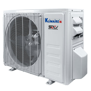18,000 Btu Klimaire 22 SEER2 230V Wall-mounted Ductless Mini-split Air Conditioner Heat Pump 10
