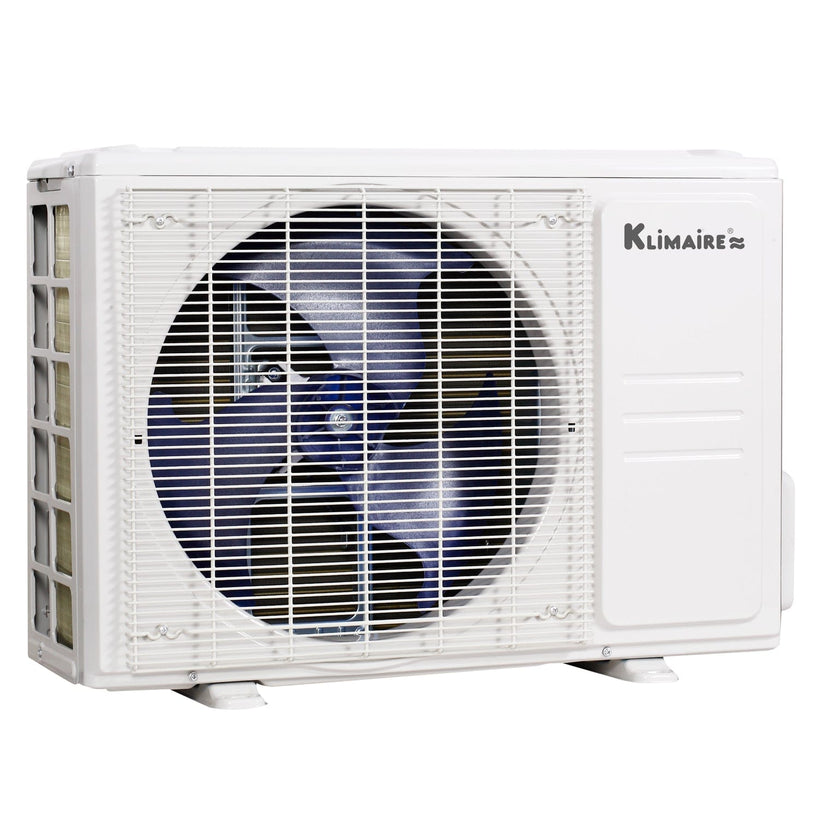 12,000 Btu 21 SEER2 Klimaire Wall-mounted Ductless Mini-split Inverter Air Conditioner Heat Pump System 115V