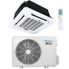 12,000 Btu 22.7 SEER2 Klimaire Ceiling Cassette  Ductless Mini-split Inverter Air Conditioner Heat Pump System 220V 1