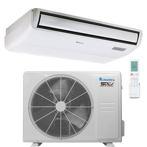 18,000 Btu 23 SEER2 Klimaire Floor-ceiling Ductless Mini-split Inverter Air Conditioner Heat Pump System 220V 1