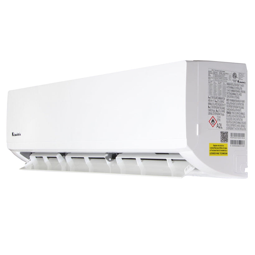 Klimaire 51,000 BTU 6-Zone Hyper Heat Wall Mounted Mini Split Heat Pump | 21.4 SEER2 | 6k + 9k + 9k + 9k + 12k + 24k  | R454B | KMHR