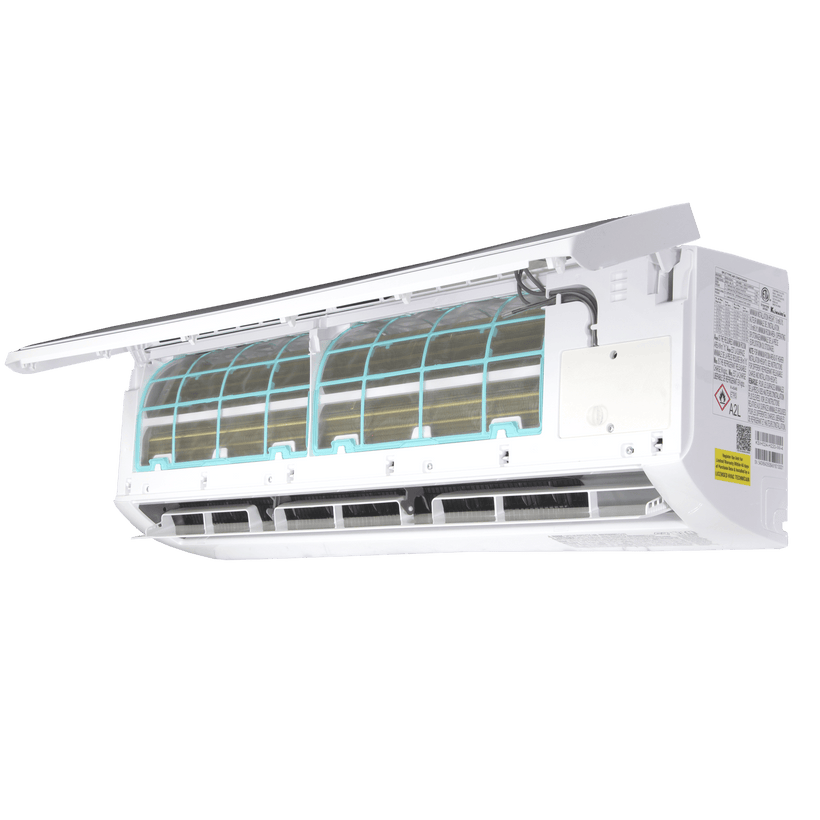 Klimaire 51,000 BTU 6-Zone Hyper Heat Wall Mounted Mini Split Heat Pump | 21.4 SEER2 | 6k + 9k + 9k + 9k + 12k + 24k  | R454B | KMHR