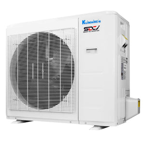 24,000 BTU Klimaire 22.3 SEER2 HYPER HEAT Ductless Mini-Split Inverter Air Conditioner Heat Pump WiFi Ready System (230 Volt) 8