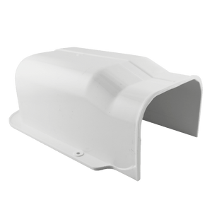 Maxwell PVC Decorative Refrigerant Line Cover Kit 4" for Ductless Mini-split Air Conditioners 17 ft Length 5