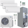 Klimaire 36,000 BTU 4-Zone Hyper Heat Wall Mount - Air Handler Mini Split Heat Pump | 20.45 SEER2 | 6k + 12k + 12k + 18k | R454B | KMHR