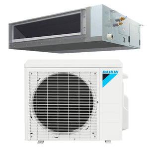 Daikin 15000 Btu 15.3 SEER2 Medium Static Mini-Split Concealed Ducted  Heat Pump Air Conditioner
