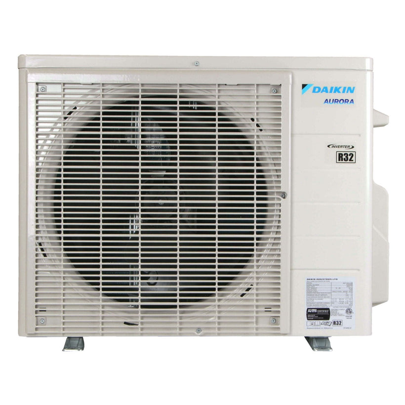 12,000 BTU 20 SEER2 Daikin Aurora Series Wall Mounted Single Zone Ductless Mini Split Heat Pump Air Conditioner - 230V | R32 - Wi-Fi Enabled
