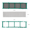 Super Lysozyme Polypropylene & HEPA Anti-fungus Ductless Mini Split Air Filter | Qty 2