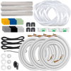 Klimaire DIY 27,000 BTU 3-Zone Regular Heat Wall Mounted Mini Split Heat Pump | 24 SEER2 | 9k + 9k + 9k | R454B | KMIP