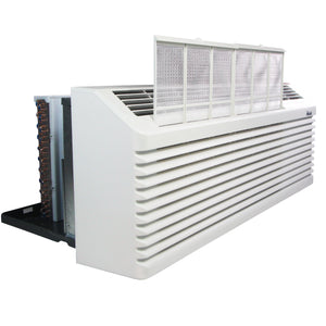AMANA PTAC 9,000 BTU Air Conditioner Heat Pump PTH093J50AXXX with 5 kW Heater 30 Amp plug R32 6