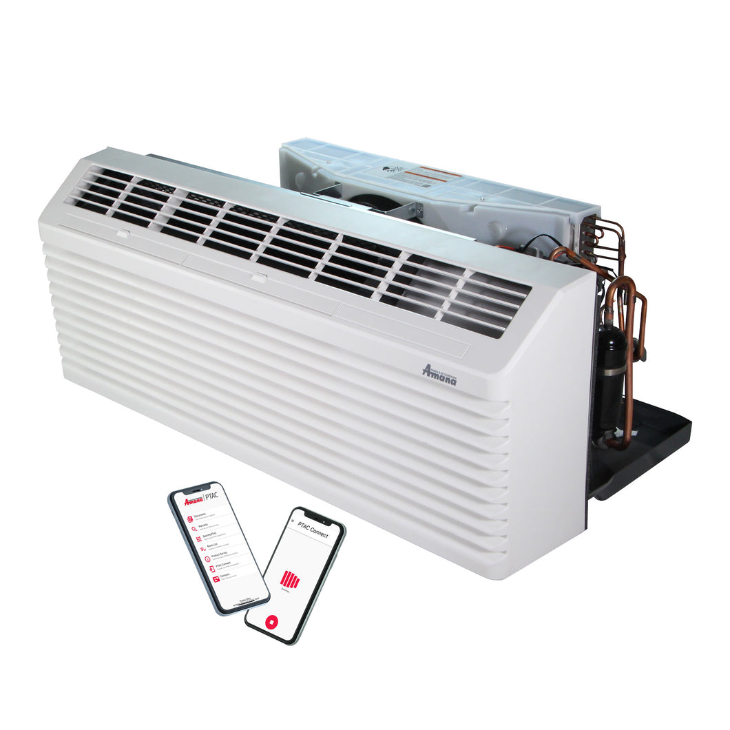 AMANA PTAC 7,000 BTU Air Conditioner PTC073J25AXXX with 2.5 kW Heater 15 Amp plug R32