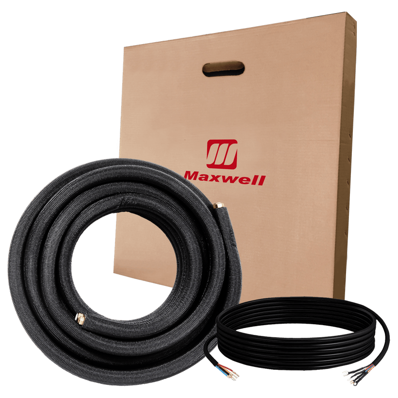 Goodman eSeries 1/4 x 3/8 Refrigerant line kit 10ft Factory Flared + interconnecting cable