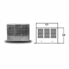 Noritz Stainless Steel Vent Cap for EZ98/111DV, NCC199CDV Models