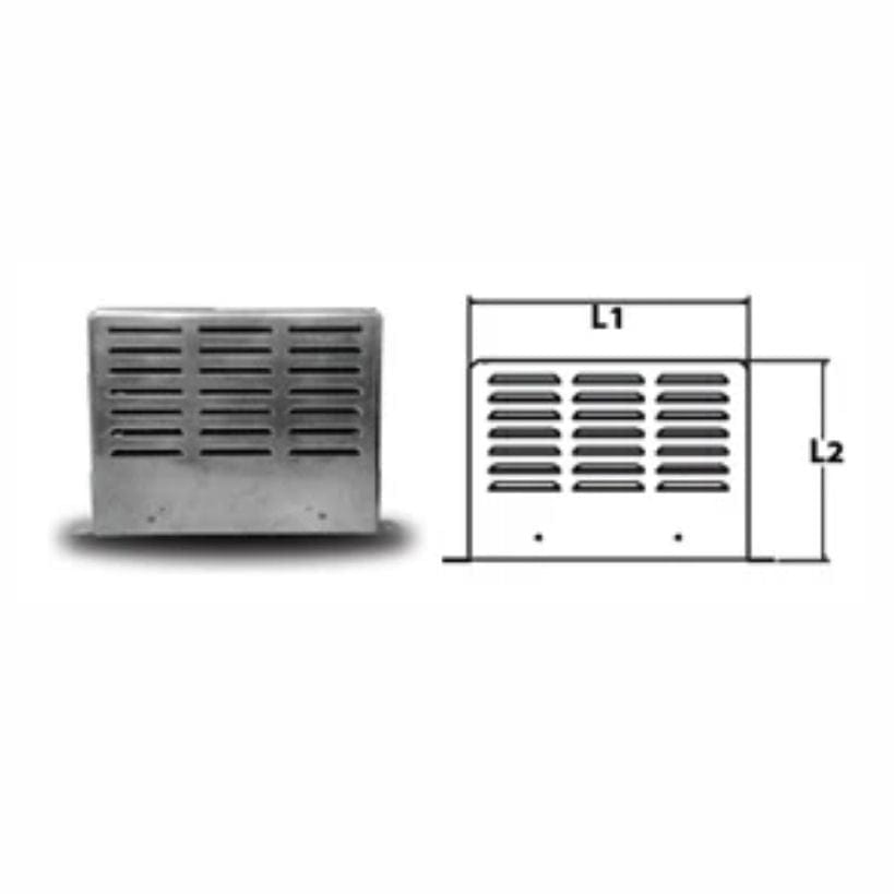 Noritz Stainless Steel Vent Cap for EZ98/111DV, NCC199CDV Models