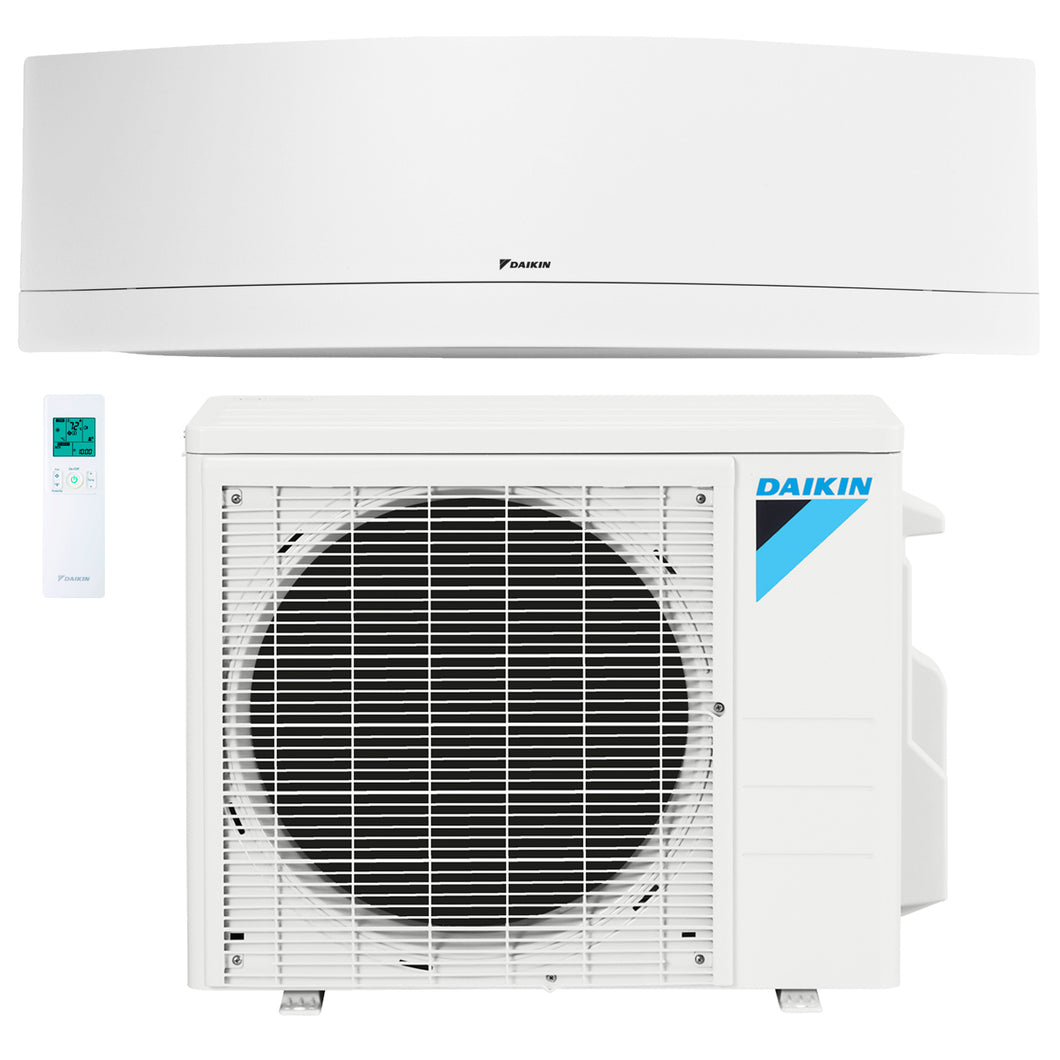 Daikin 12000 Btu 18 SEER2 White Ductless Mini-Split Wall Mount Heat Pump Air Conditioner