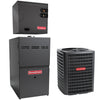 2 Ton Goodman 15.2 SEER2 Central Air Conditioner - 80,000 Btu Single-Stage Multi-Speed ECM Gas Furnace 80% AFUE 21