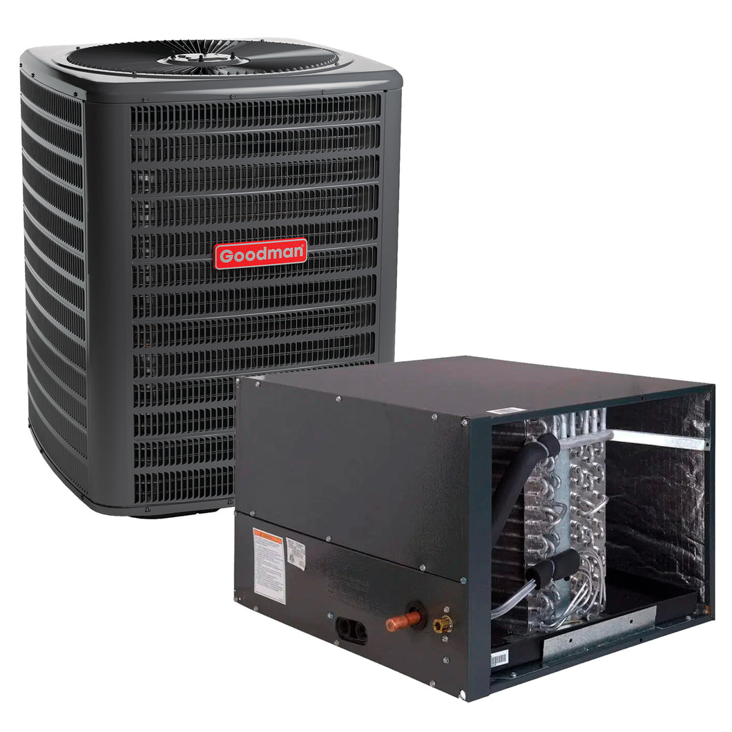 4 Ton Cooling - Goodman Air Conditioner + Coil System - 13.4 SEER2 – 24.5