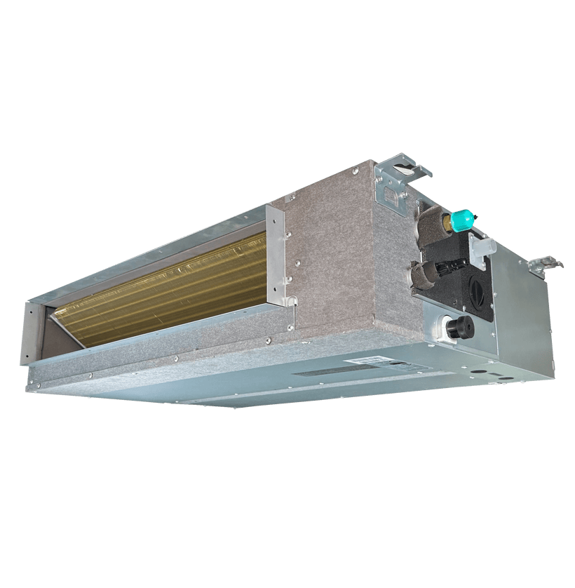 24,000 Btu 19 SEER2 Klimaire Ducted Recessed Mini-split Inverter Air Conditioner Heat Pump System 220V