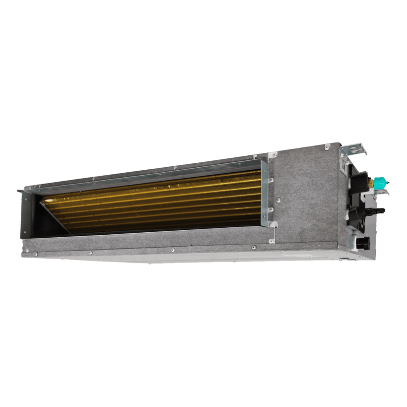 24,000 Btu 19 SEER2 Klimaire Ducted Recessed Mini-split Inverter Air Conditioner Heat Pump System 220V