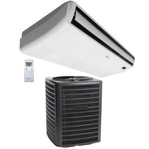Klimaire 60,000 BTU Ductless Ceiling Suspended Unit with 60,000 BTU up to 15.2 SEER2 Air Conditioner 1