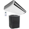 Klimaire 60,000 BTU Ductless Ceiling Suspended Unit with 48,000 BTU up to 15.2 SEER2 Air Conditioner 1