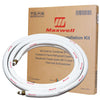 50 Ft Mini Split Line Set – 1/4” x 1/2” Flared Insulated Copper