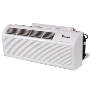 Klimaire PTAC 12000 Btu 11.6 EER Air Conditioner with 3.5kW heater - 208-230 PTAC12H352-KC 1