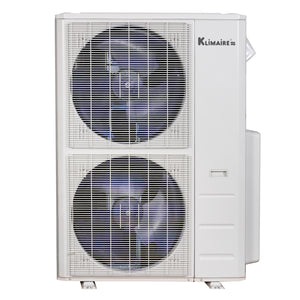 3-Zone Klimaire 21.9 SEER2 Multi Split Wall Mount Ducted Recessed Air Conditioner Heat Pump System 18+18+24 6