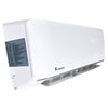 4-Zone Klimaire 21.55 SEER2 Multi Split Ducted Recessed Wall Mount Air Conditioner Heat Pump System 12+12+12+12 4