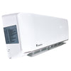 2-Zone Klimaire 23.1 SEER2 Multi Split Wall Mount Air Conditioner Heat Pump System 18+18 5