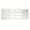 Anodized Stamped Aluminum Grille White for Foldable Wall Sleeve 42