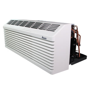 AMANA PTAC 15,000 BTU Air Conditioner Heat Pump PTH153J50AXXX with 5 kW Heater 30 Amp plug R32 5