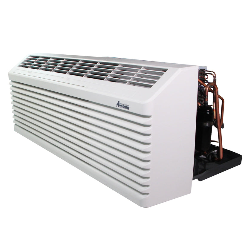AMANA PTAC 17,000 BTU Air Conditioner PTC173J35AXXX with 3.5 kW Heater 20 Amp Plug R32
