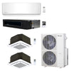 4-Zone Klimaire 21.9 SEER2 Multi Split Wall Mount Ceiling Cassette Ducted Recesssed Air Conditioner Heat Pump System 9+12+12+24 1