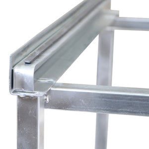 Adjustable Air Handler Aluminum Stand with Filter Rack 6